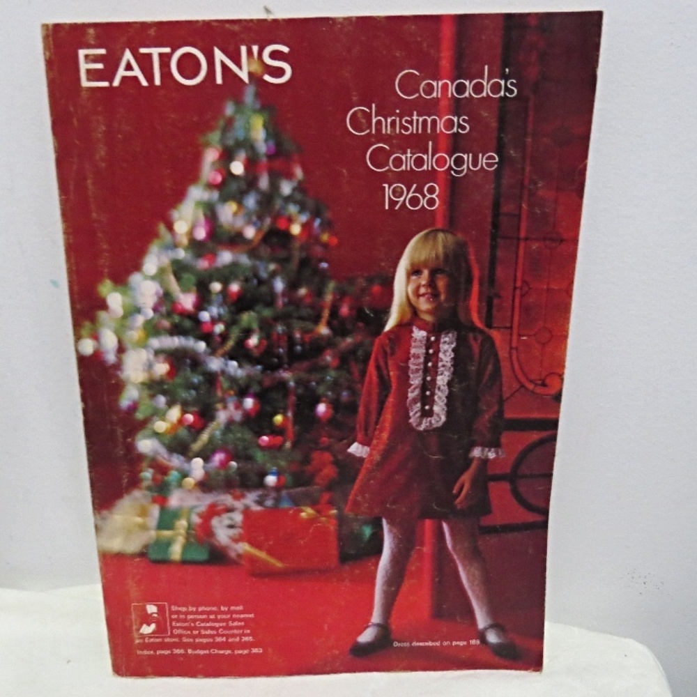 Rare Vintage 1968 Eaton's Christmas Catalog